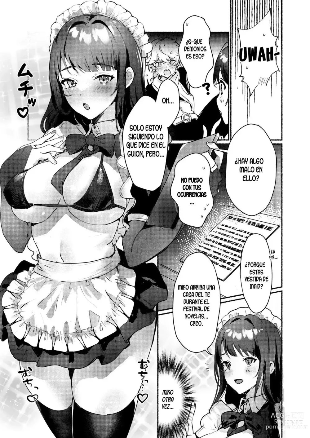 Page 4 of doujinshi Casa de te en Inazuma ~Cosplay sexo con maids inusualmente calientes~