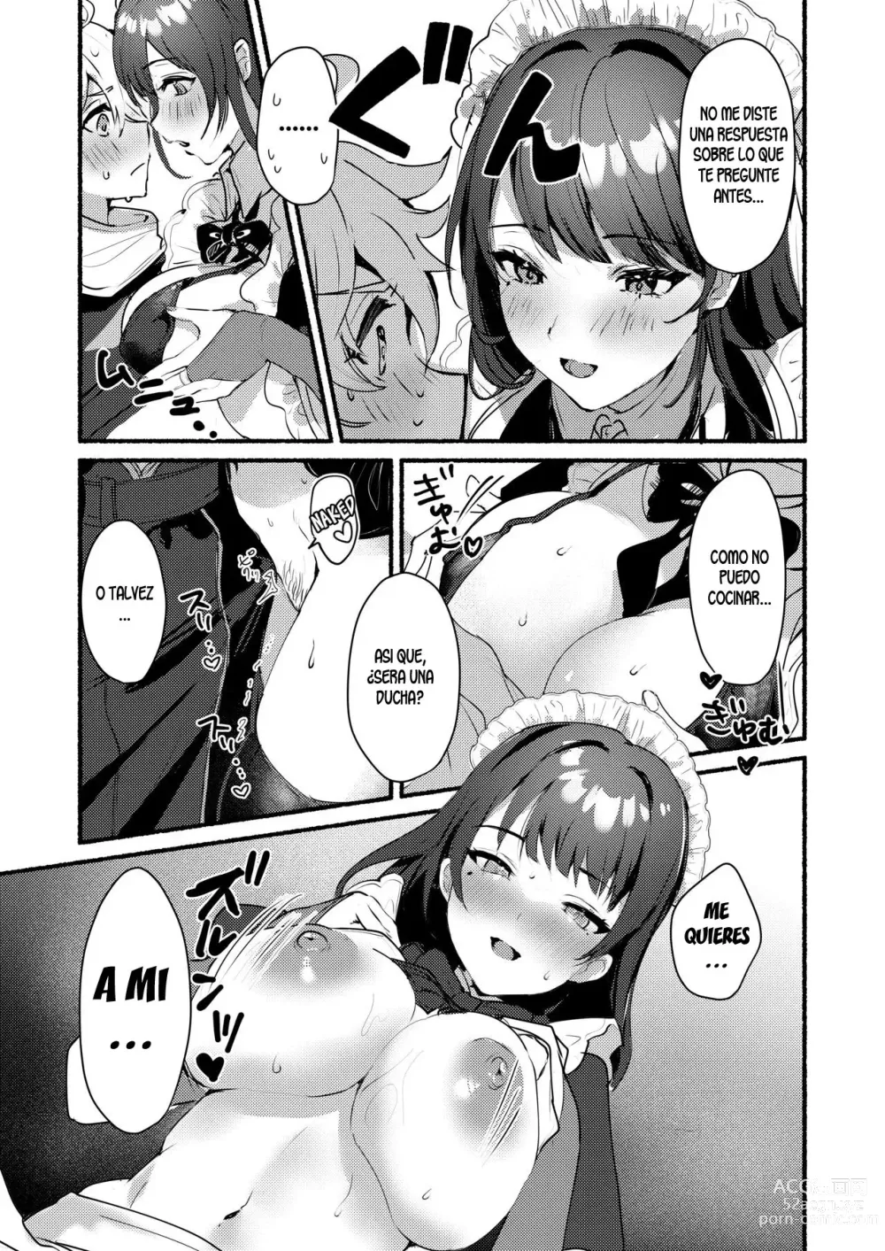 Page 6 of doujinshi Casa de te en Inazuma ~Cosplay sexo con maids inusualmente calientes~