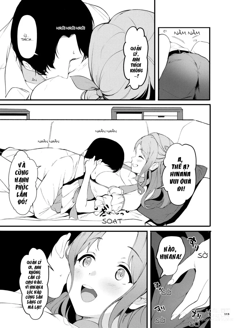 Page 115 of doujinshi ShinyM@S Icha Love Ero Goudou SWEET COLORS