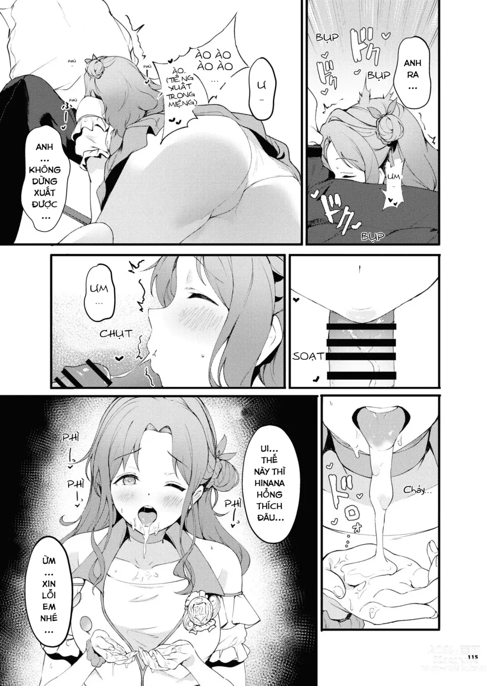 Page 117 of doujinshi ShinyM@S Icha Love Ero Goudou SWEET COLORS