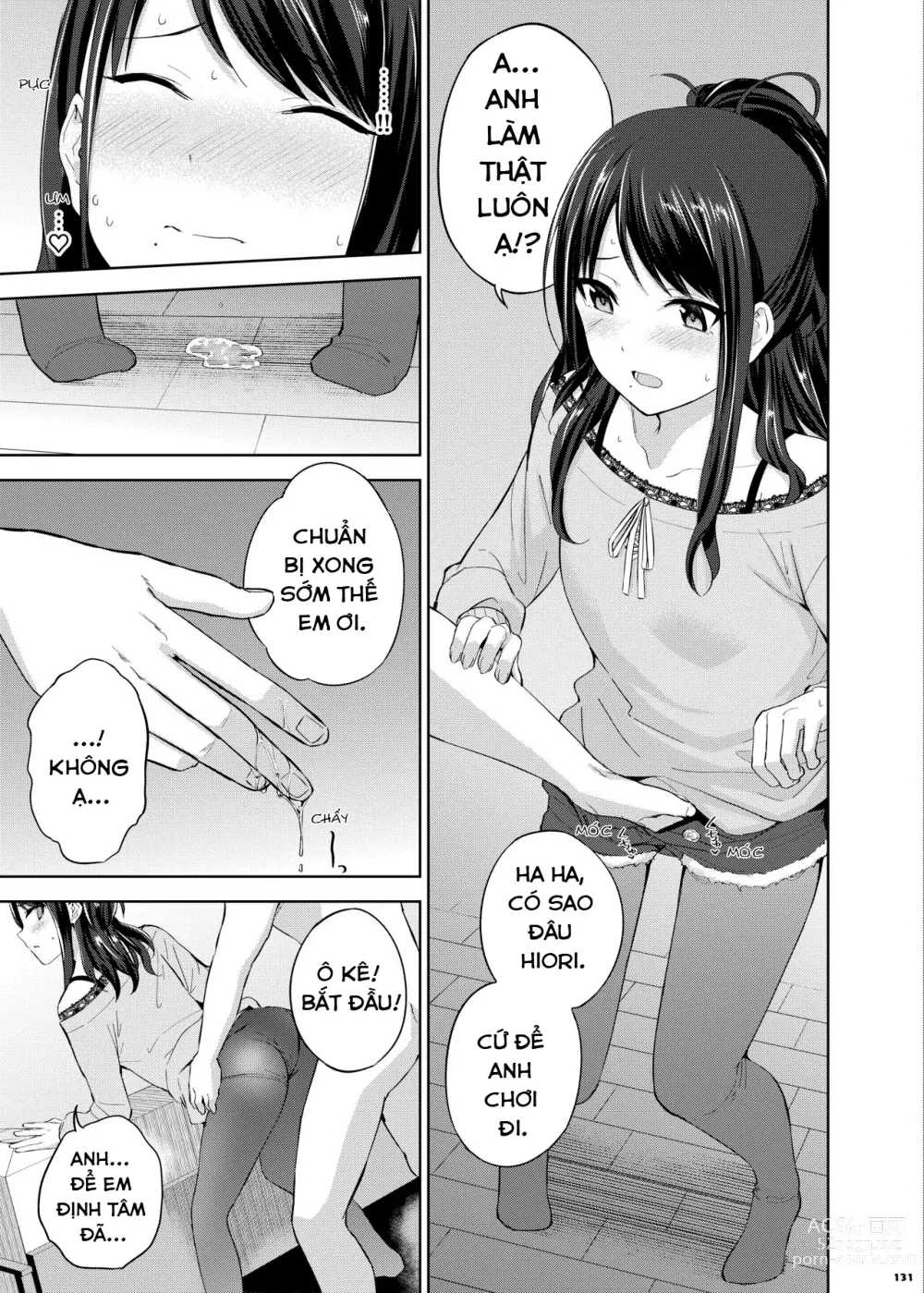 Page 133 of doujinshi ShinyM@S Icha Love Ero Goudou SWEET COLORS