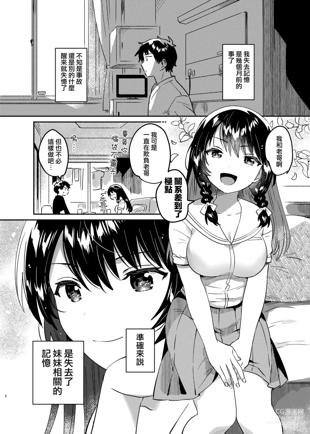 Page 6 of doujinshi Onii-chan wa Amnesia