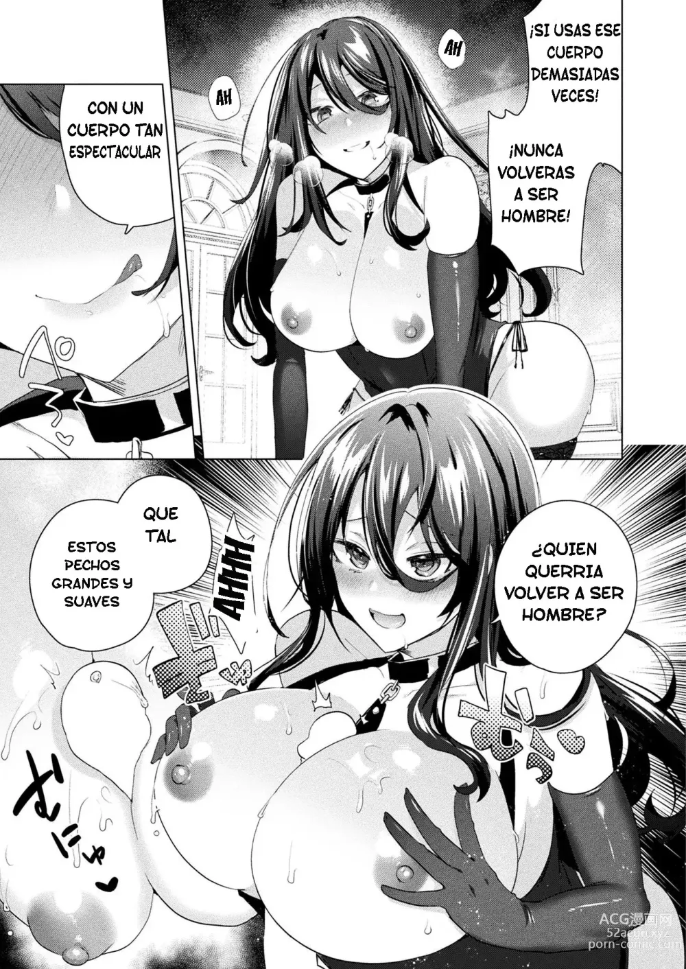 Page 3 of manga TS President Ch. 4