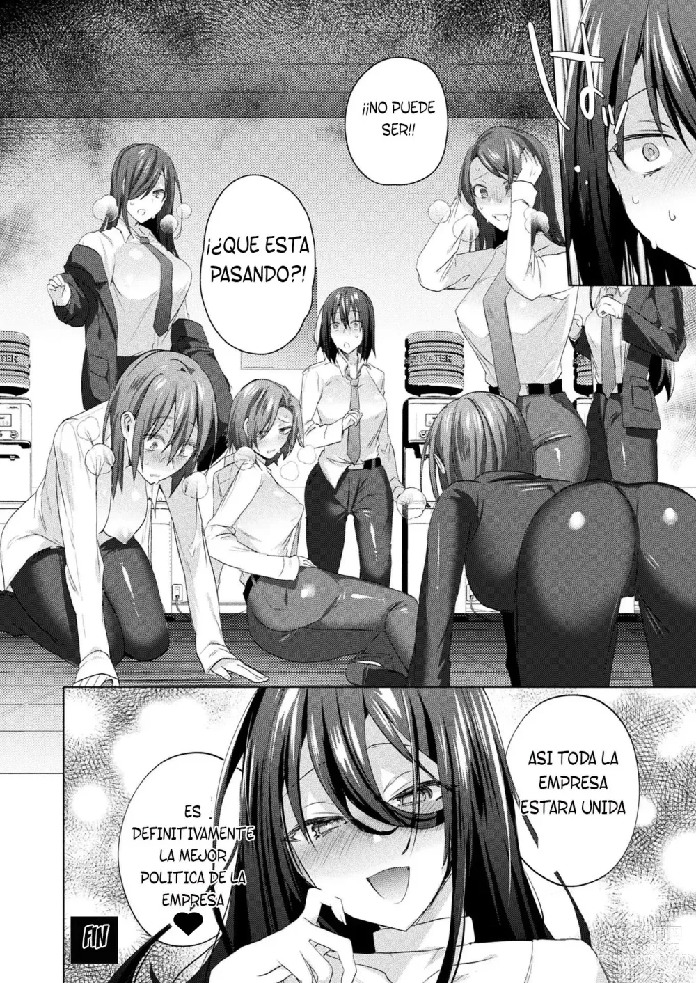 Page 22 of manga TS President Ch. 4