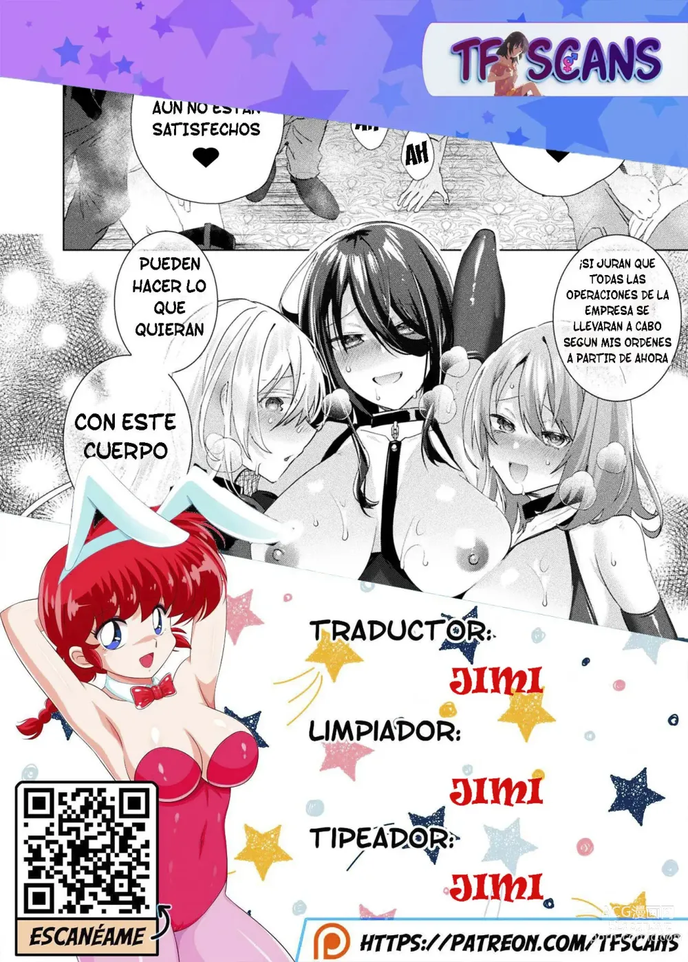 Page 23 of manga TS President Ch. 4