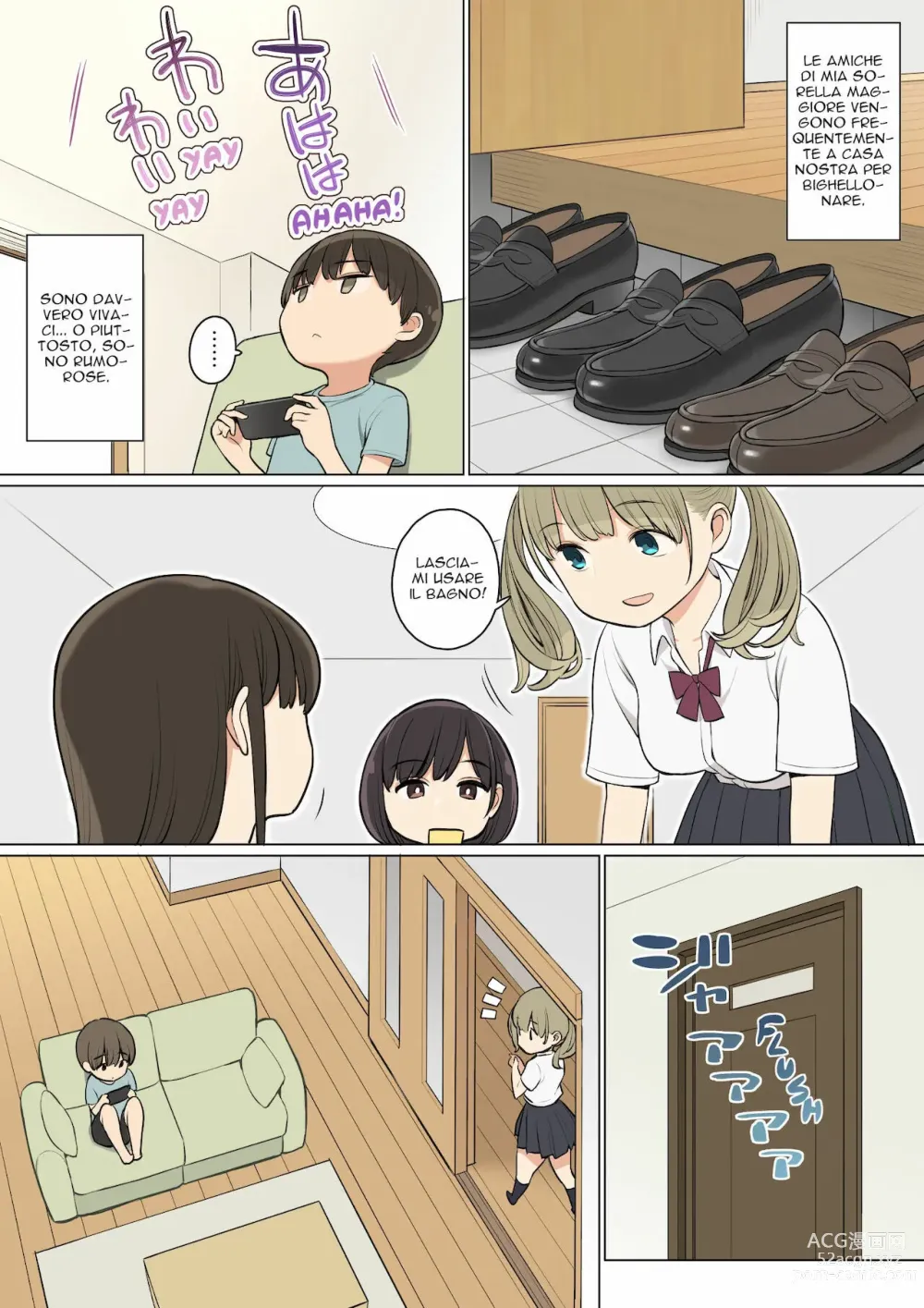 Page 1 of doujinshi Onee-chan no Tomodachi ga Ecchi na Hito Bakari datta kara