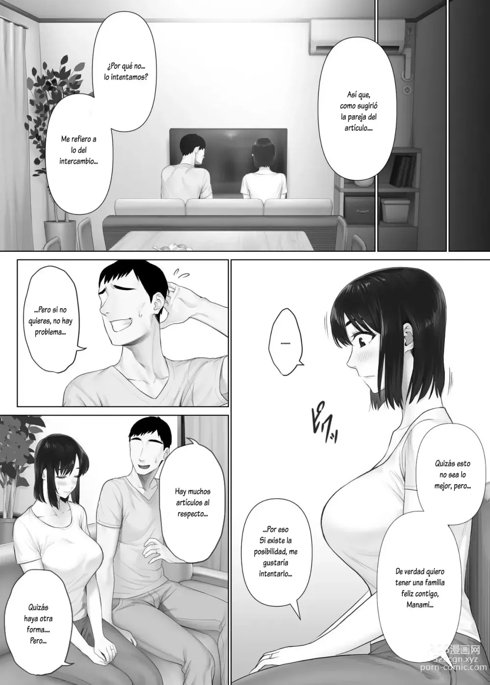 Page 11 of doujinshi LeveChi na Swapping 1 -Seiheki ni Mezameru Otto Hen-