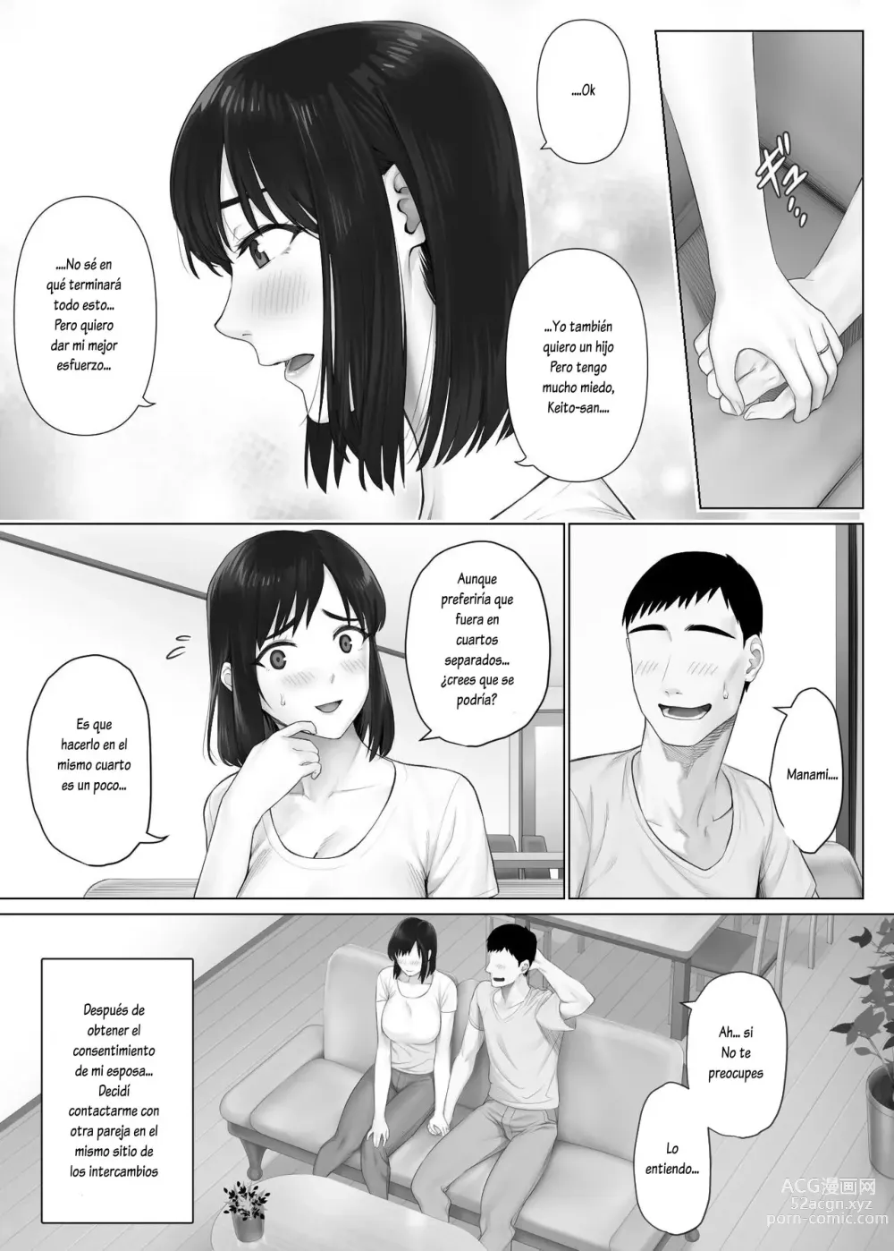 Page 12 of doujinshi LeveChi na Swapping 1 -Seiheki ni Mezameru Otto Hen-