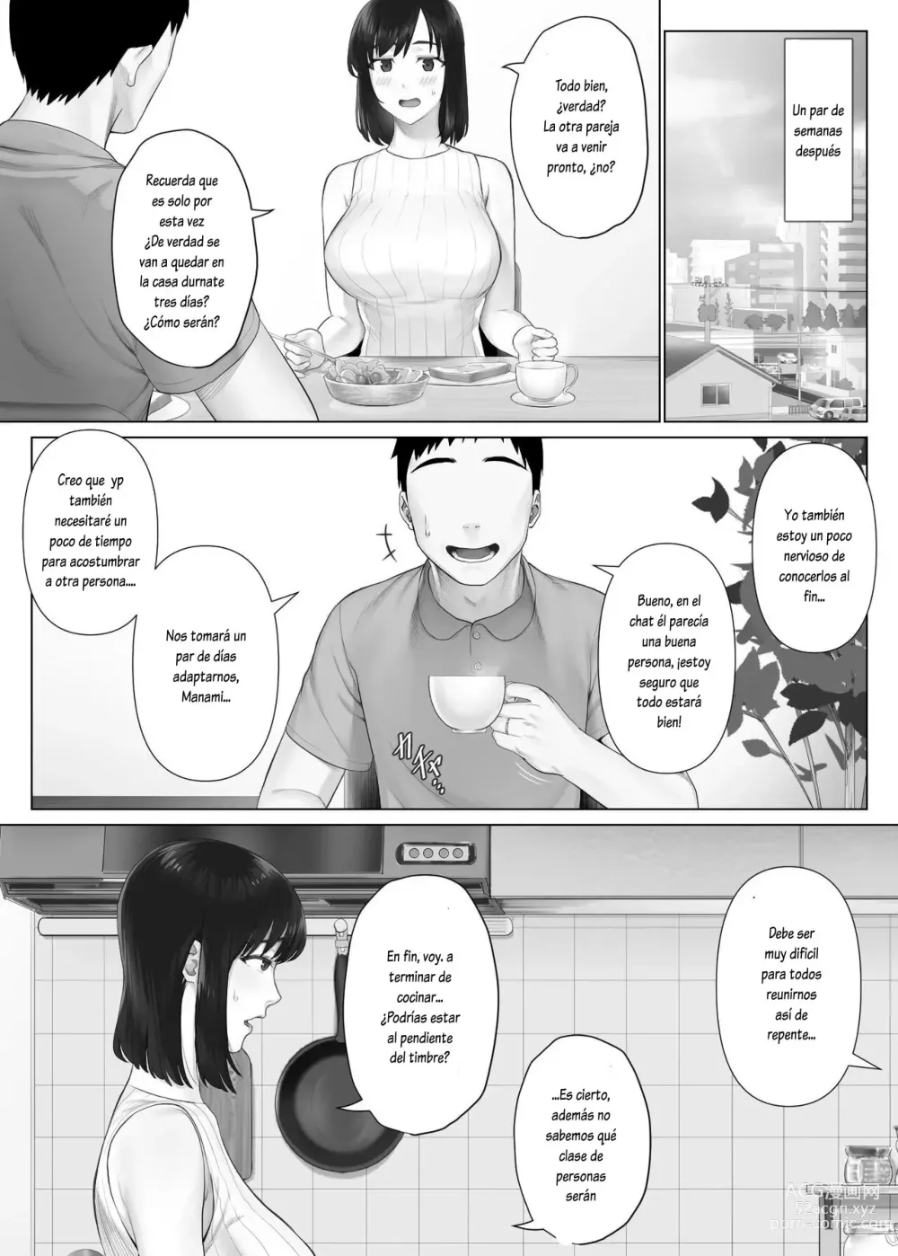 Page 14 of doujinshi LeveChi na Swapping 1 -Seiheki ni Mezameru Otto Hen-