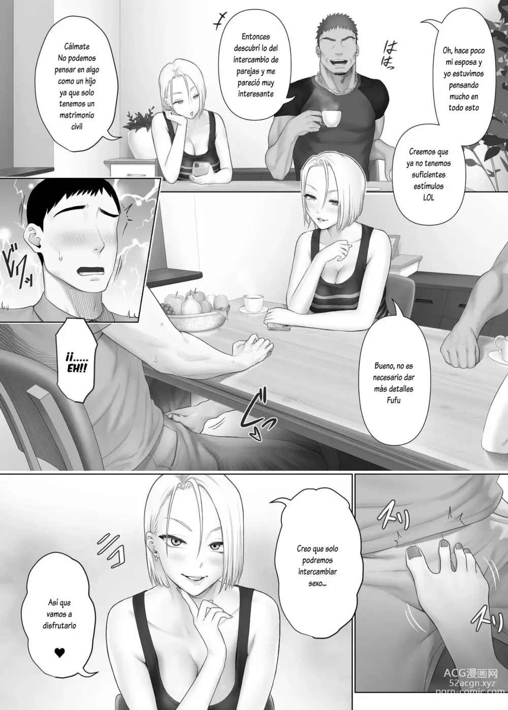 Page 18 of doujinshi LeveChi na Swapping 1 -Seiheki ni Mezameru Otto Hen-