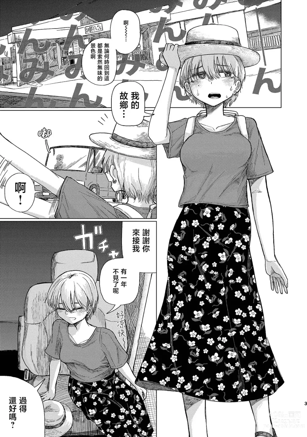 Page 3 of doujinshi Yuudachi mitai ni yukanaide