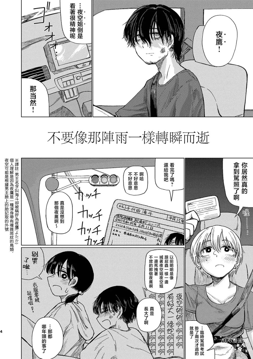 Page 4 of doujinshi Yuudachi mitai ni yukanaide