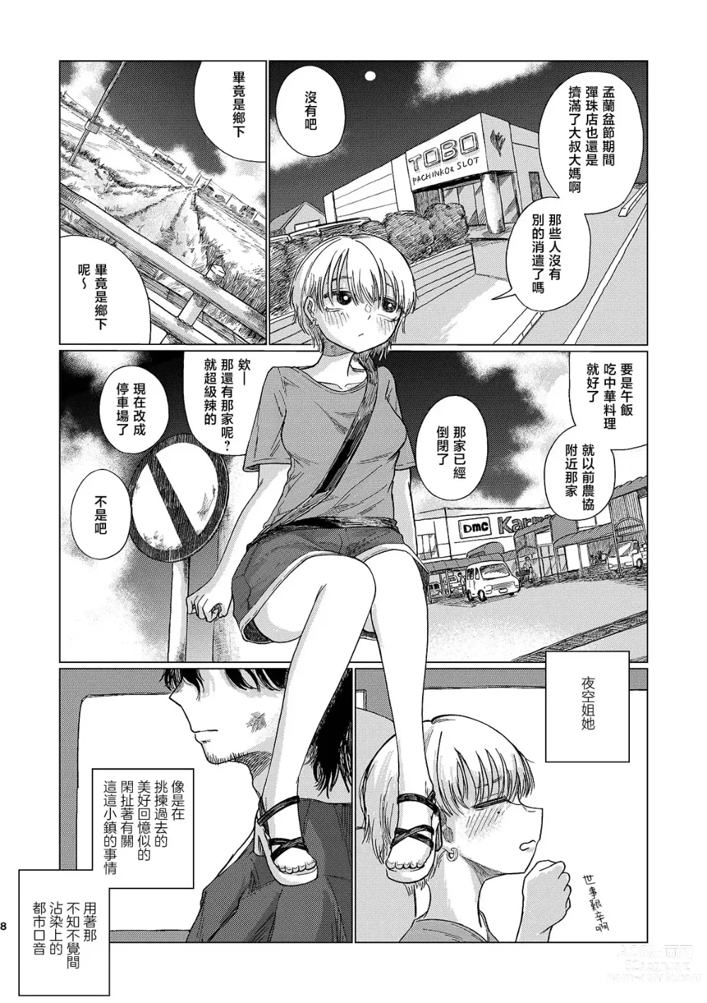 Page 8 of doujinshi Yuudachi mitai ni yukanaide