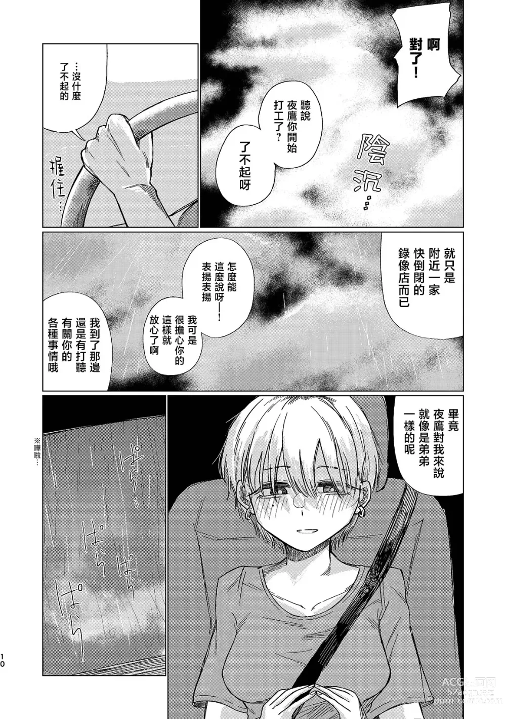 Page 10 of doujinshi Yuudachi mitai ni yukanaide