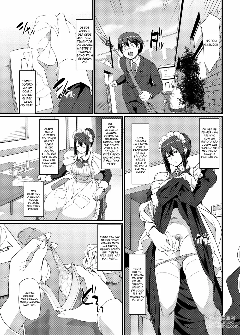 Page 4 of doujinshi Maid no Oshigoto. III