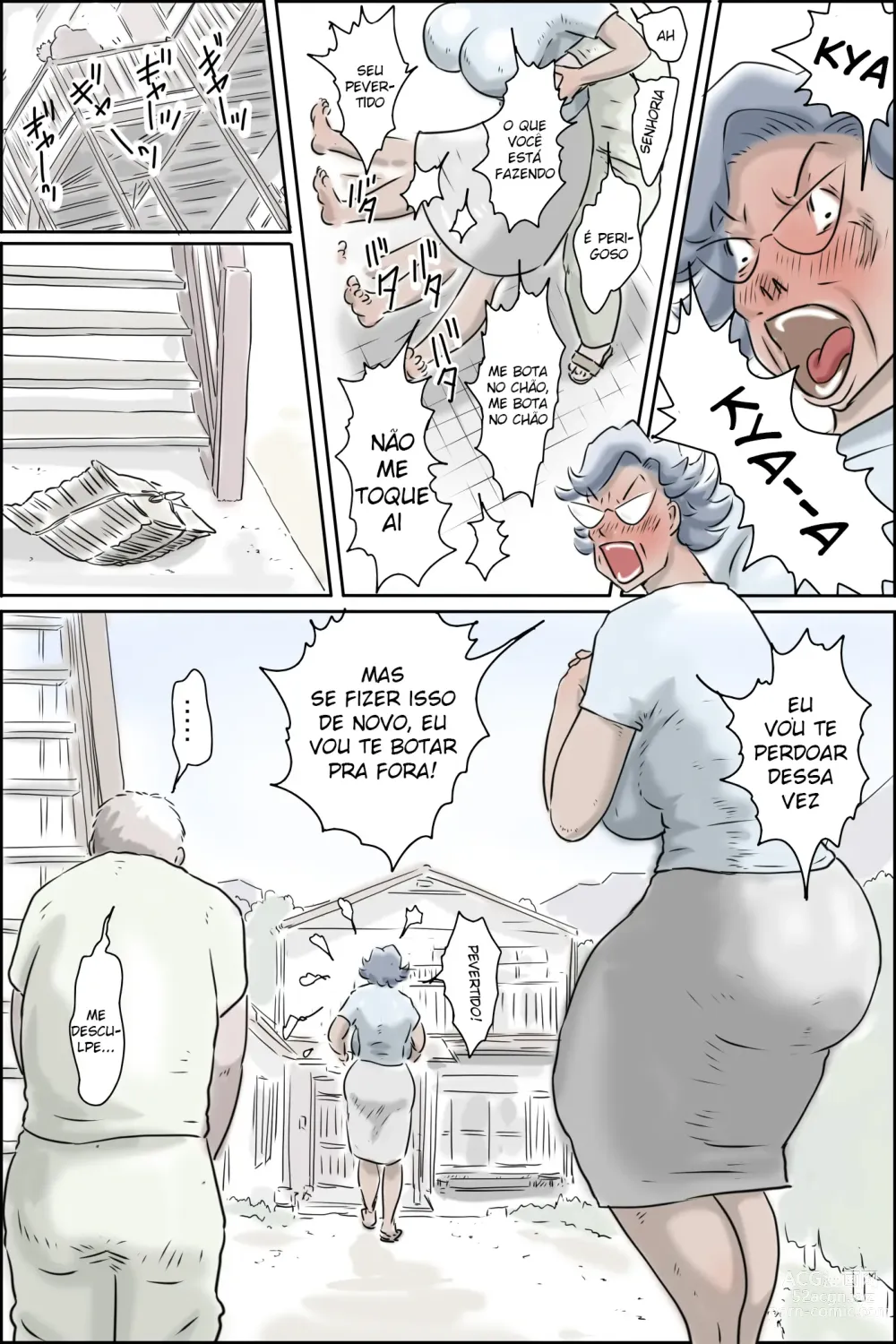 Page 12 of doujinshi Senhoria esta chamando - Edição explosão de delírios