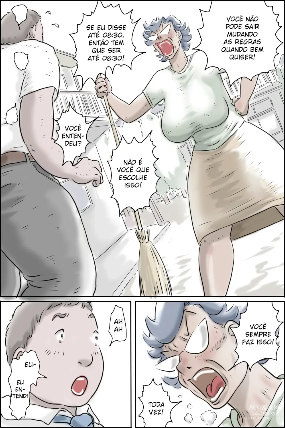 Page 4 of doujinshi Senhoria esta chamando - Edição explosão de delírios