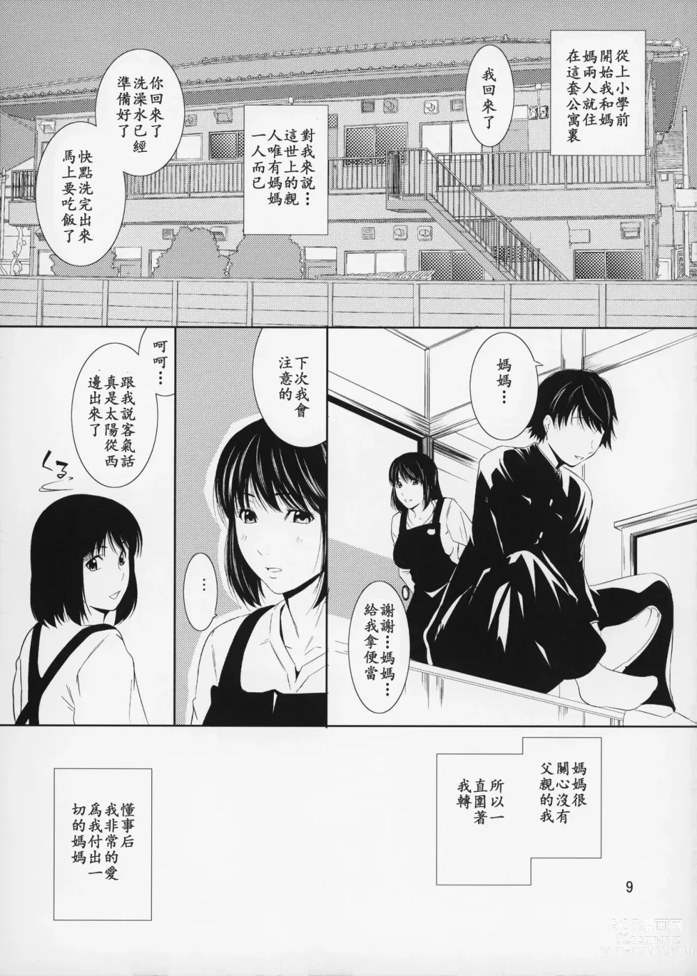 Page 9 of doujinshi Boketsu o Horu 14