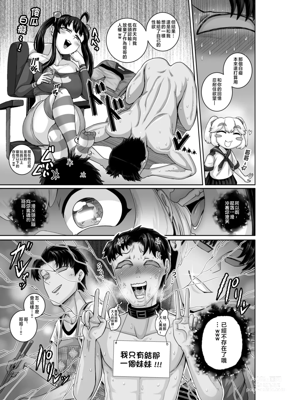 Page 23 of doujinshi Mukatsuku Imouto wa Chanto Shikaranakucha!! 3!!!