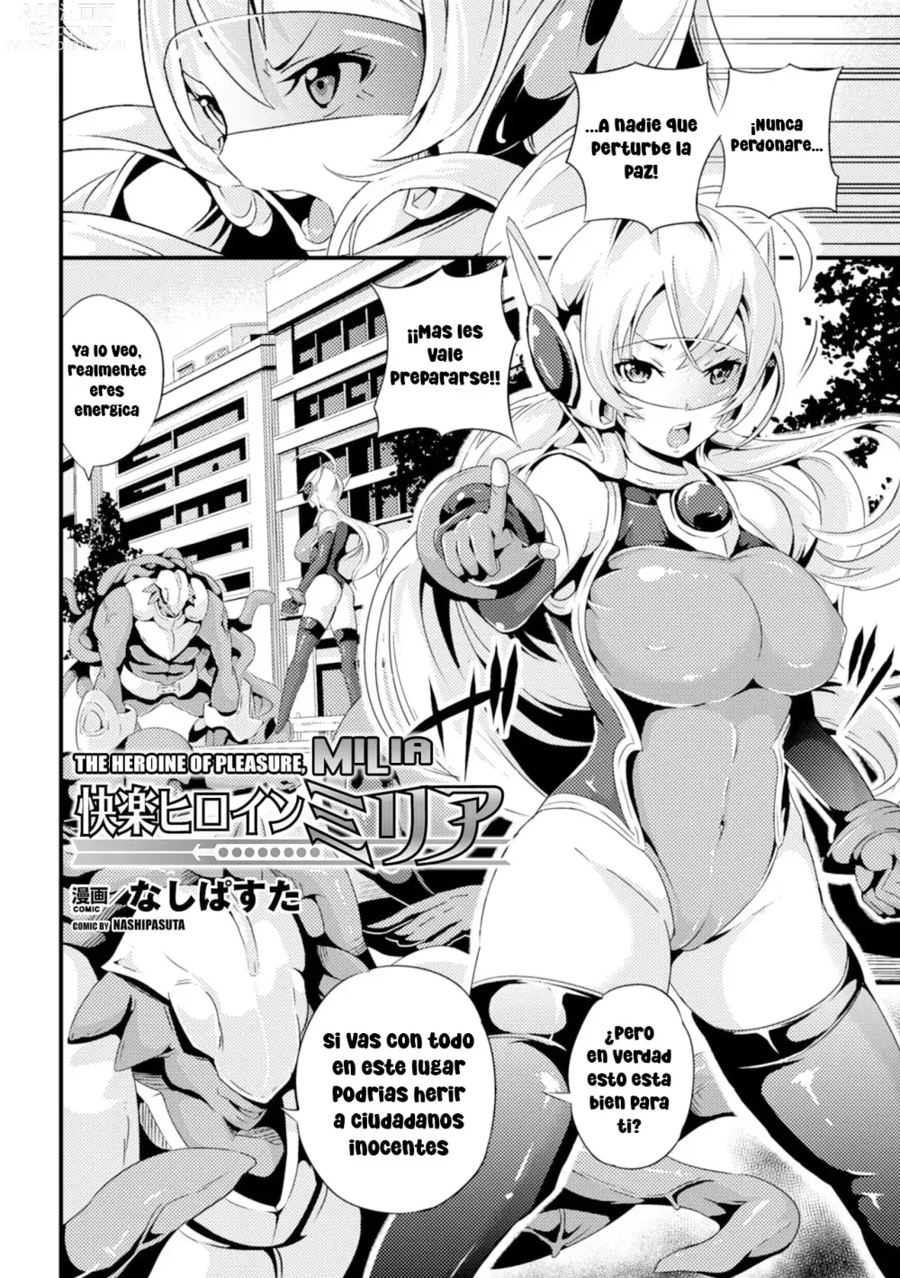 Page 2 of manga Milia, La Superheroina Del Placer