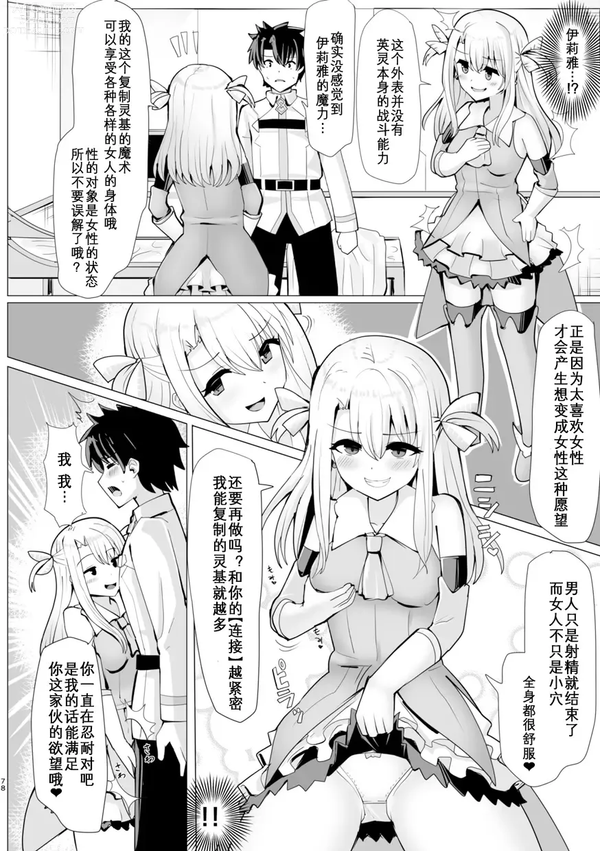 Page 79 of doujinshi TSFGO Tasha-kei TSF Anthology