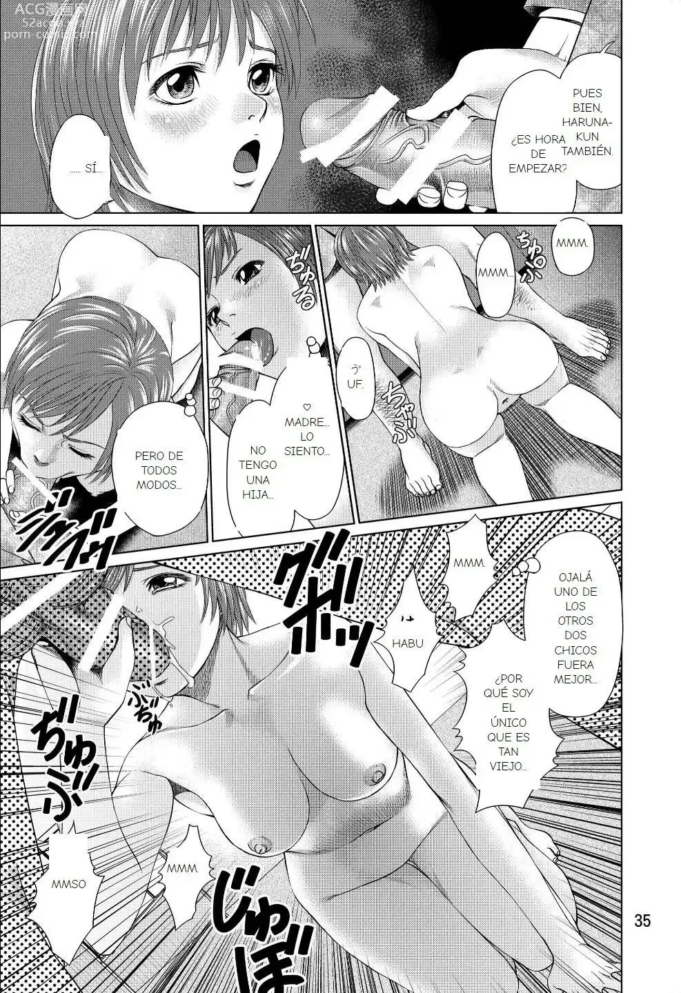 Page 35 of doujinshi Ookami no Esa -Yoru Gohan-