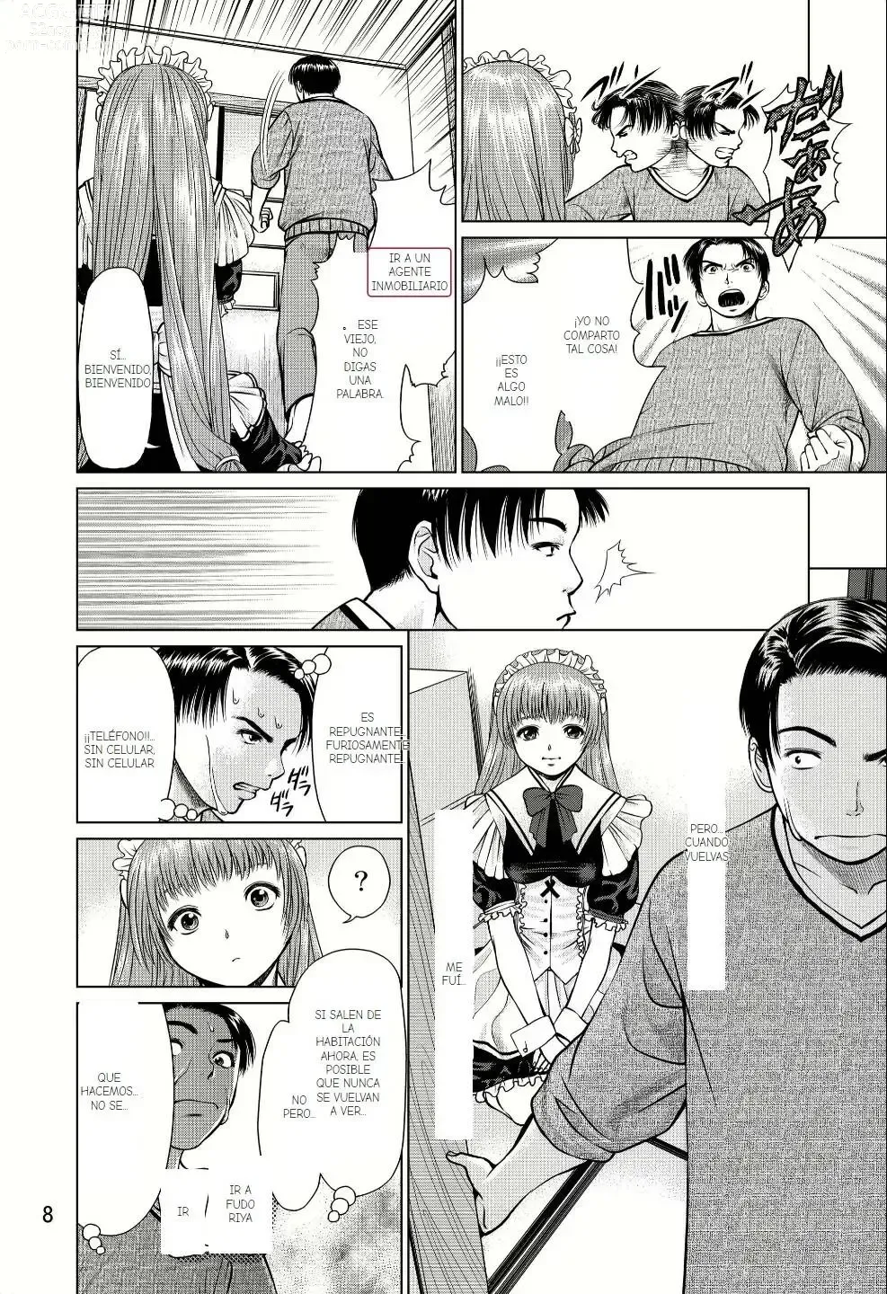 Page 8 of doujinshi Ookami no Esa -Yoru Gohan-