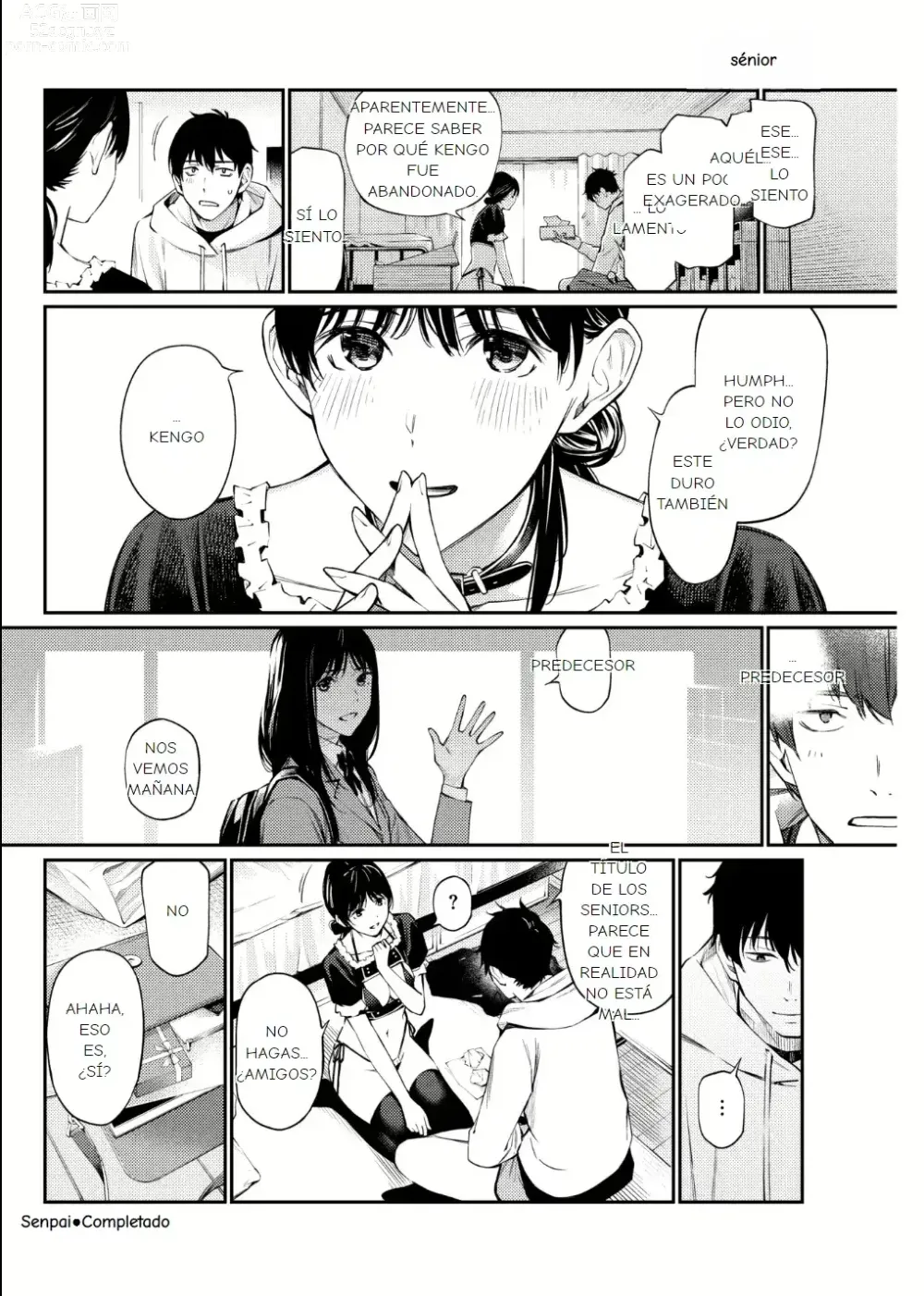 Page 25 of manga Senpai