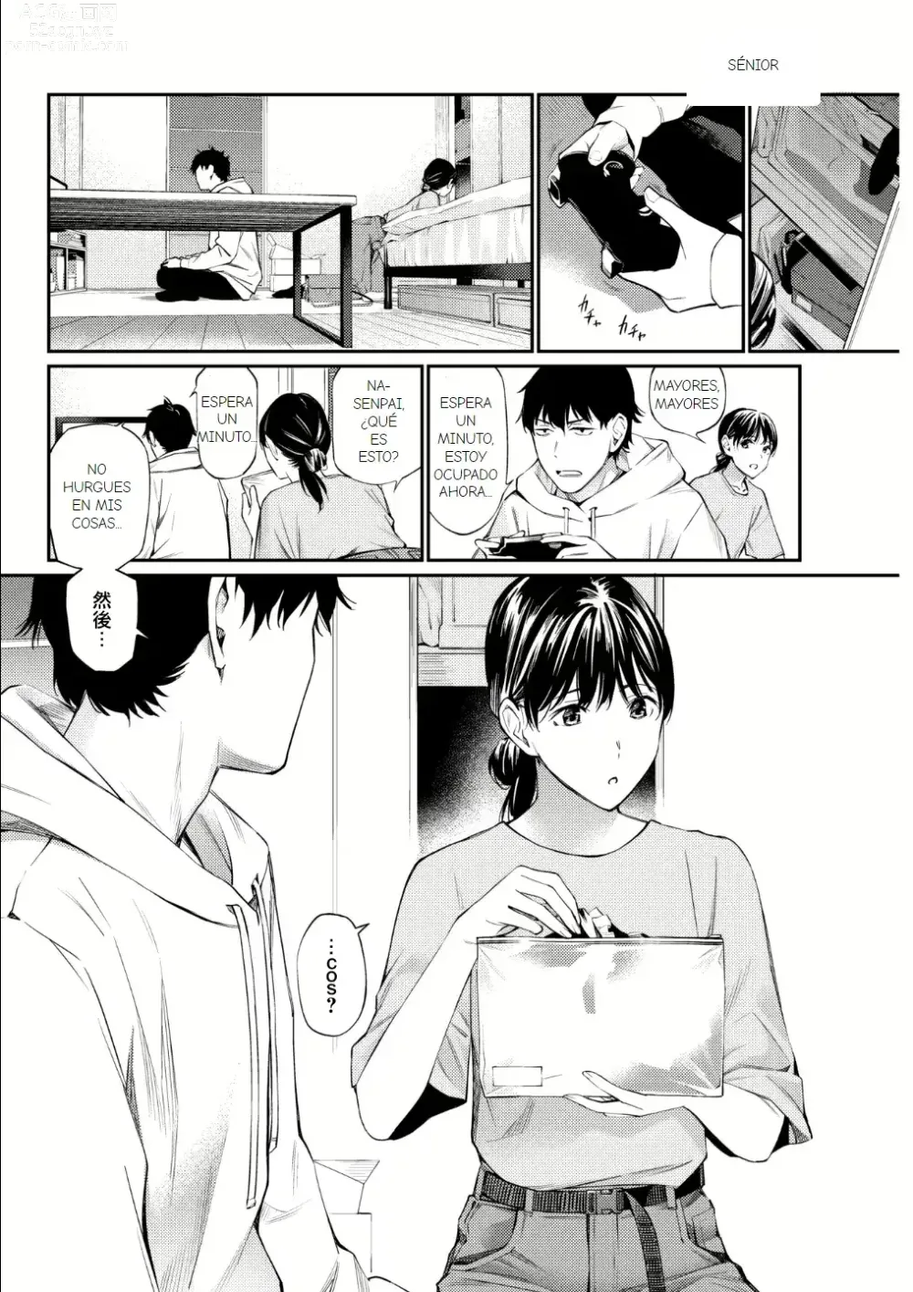 Page 5 of manga Senpai