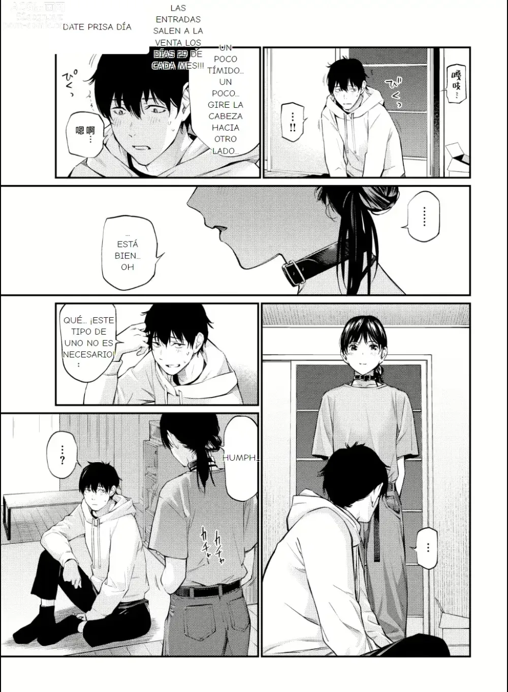 Page 8 of manga Senpai