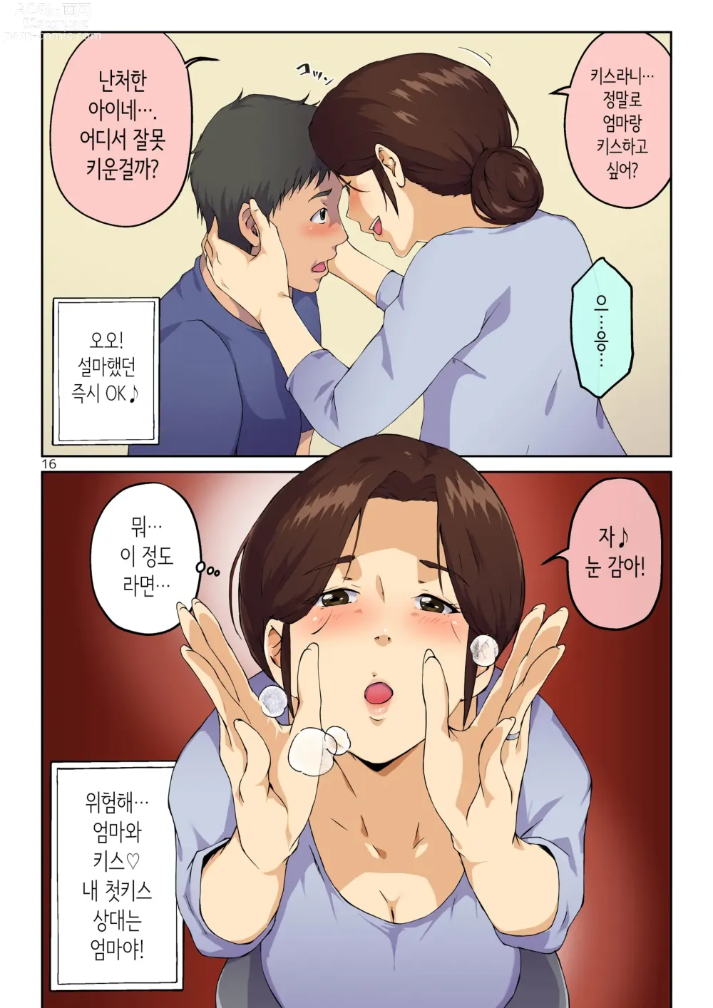 Page 17 of doujinshi 엄마에게 고백했더니 XX까지 하게 해줬다