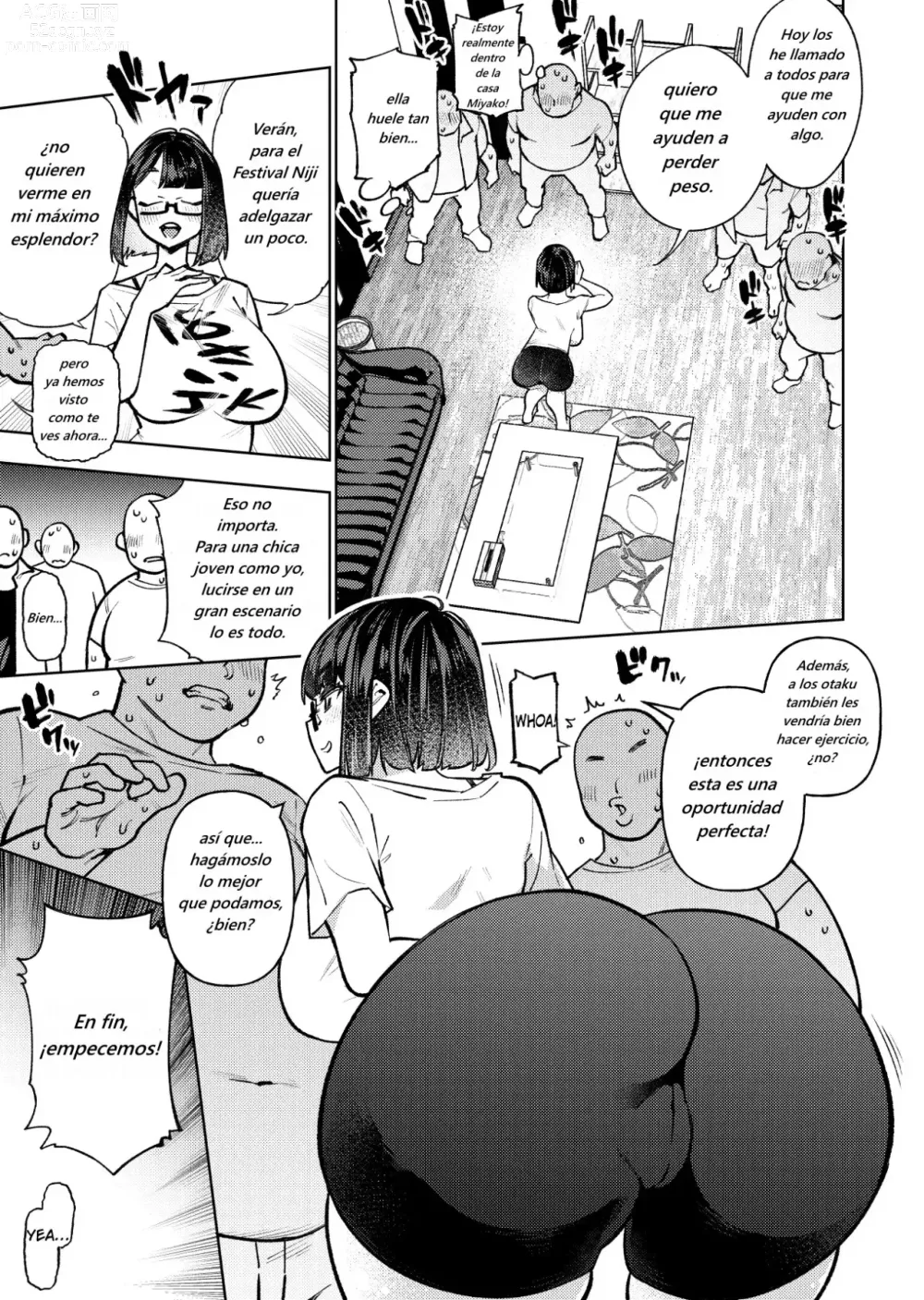 Page 6 of doujinshi Muchimuchi JK to SEX Diet, Suru?