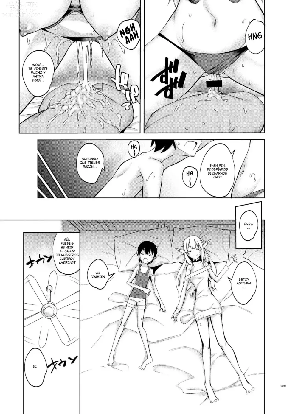 Page 22 of doujinshi Taking Care of a Certain Elf Compilation