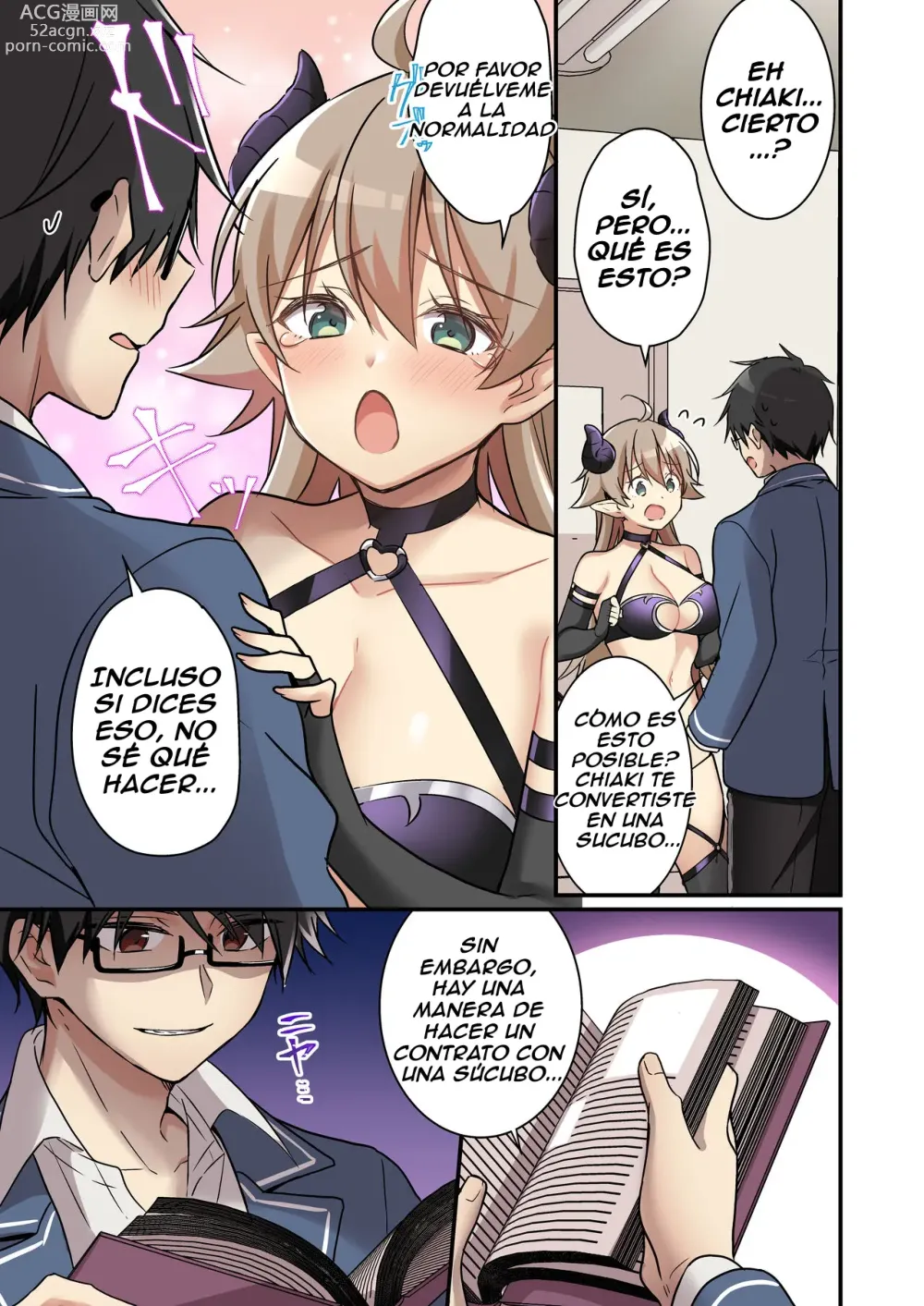 Page 6 of doujinshi Shoukan Sareta Succubus ga Boku da Nante Kiitenain desu kedo