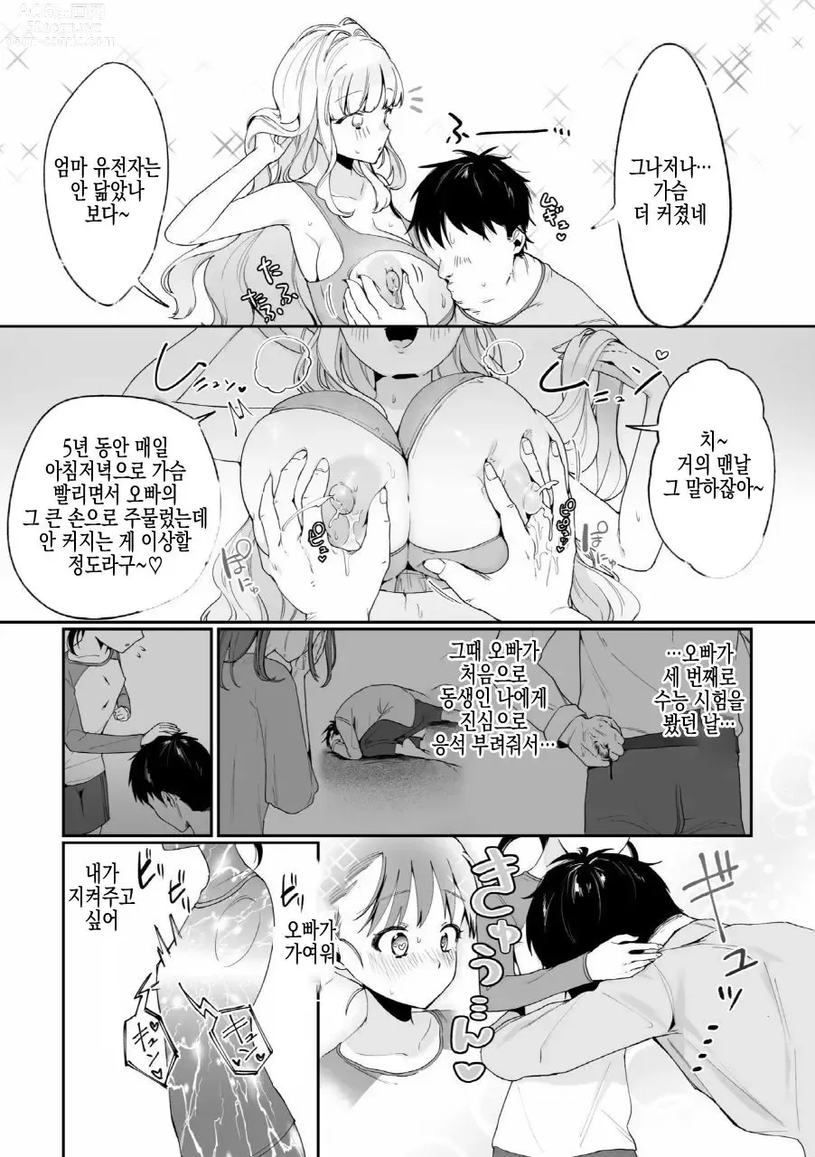 Page 12 of doujinshi 여동생 모유로 쑥쑥 성활