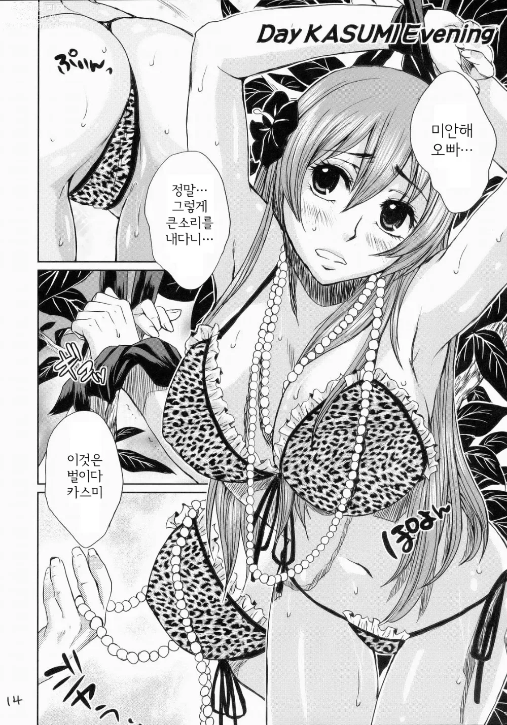 Page 13 of doujinshi Beach Pai! Kasumi-chan Pink