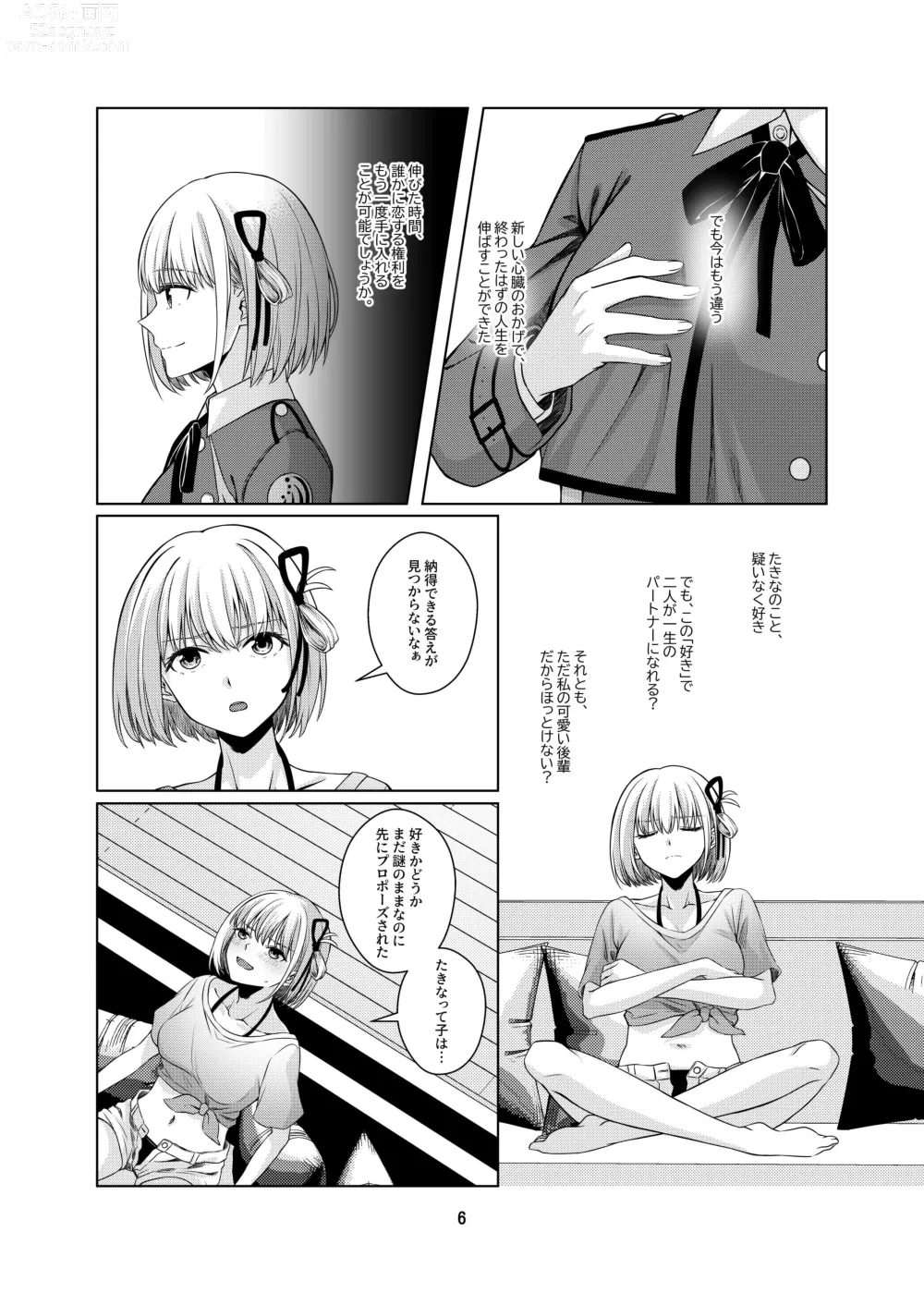 Page 7 of doujinshi Watashi no Yome ni Narimasenka?