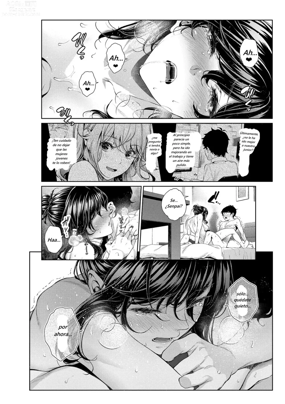 Page 6 of doujinshi Shokuba no Senpai: Shitto Hen