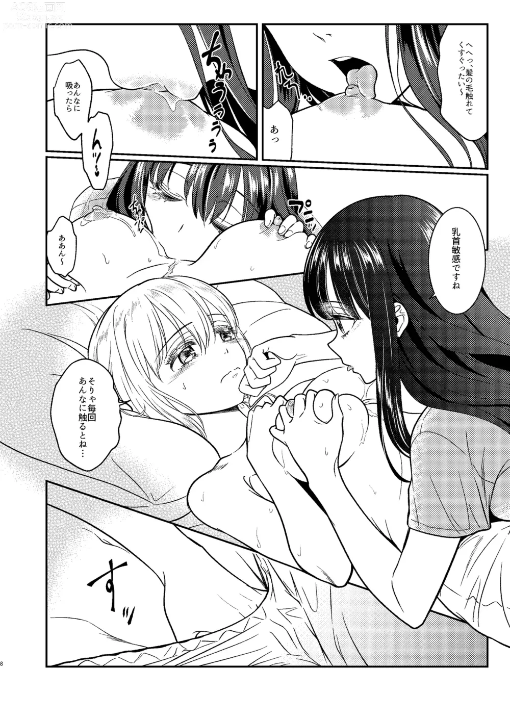 Page 8 of doujinshi Toaru First  no Nekashitsukekata