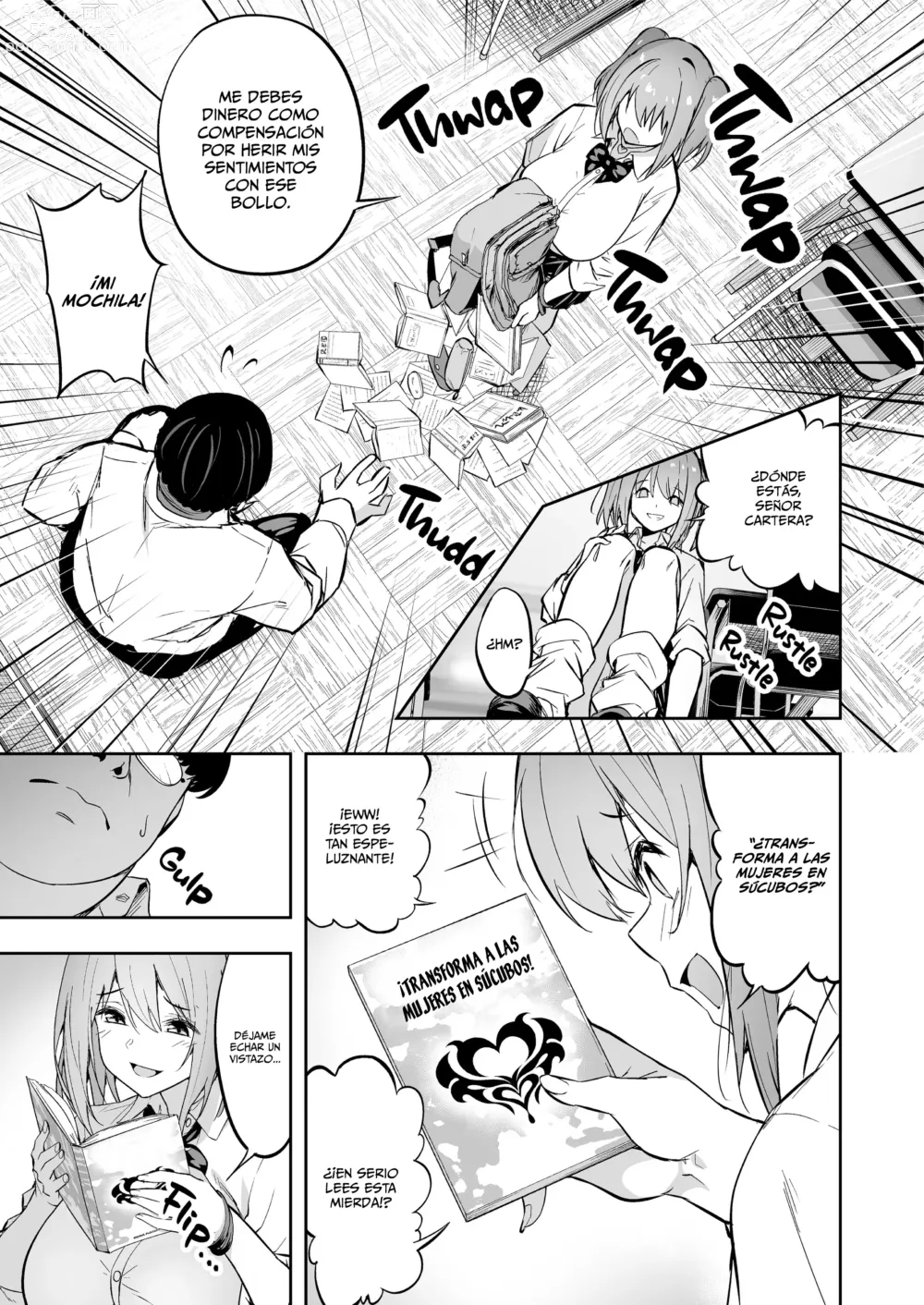 Page 6 of doujinshi Namaiki Gal O Succubus Ni Shite Oshioki Shitatta Ken