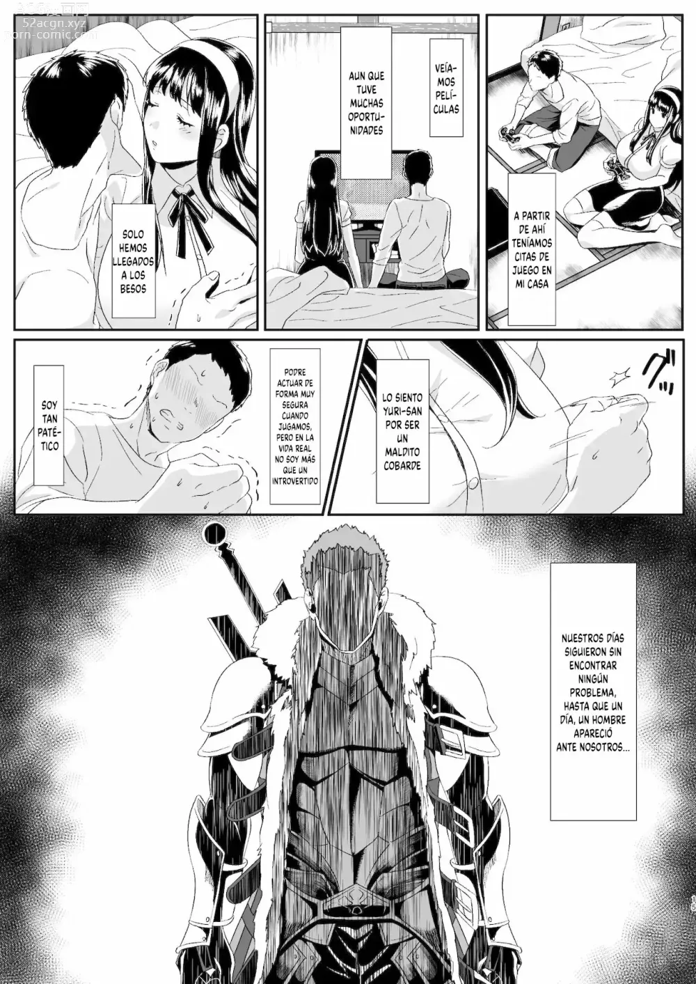 Page 15 of doujinshi La historia de mi novia que conoci en un juego en linea me engaño con un poderoso jugador