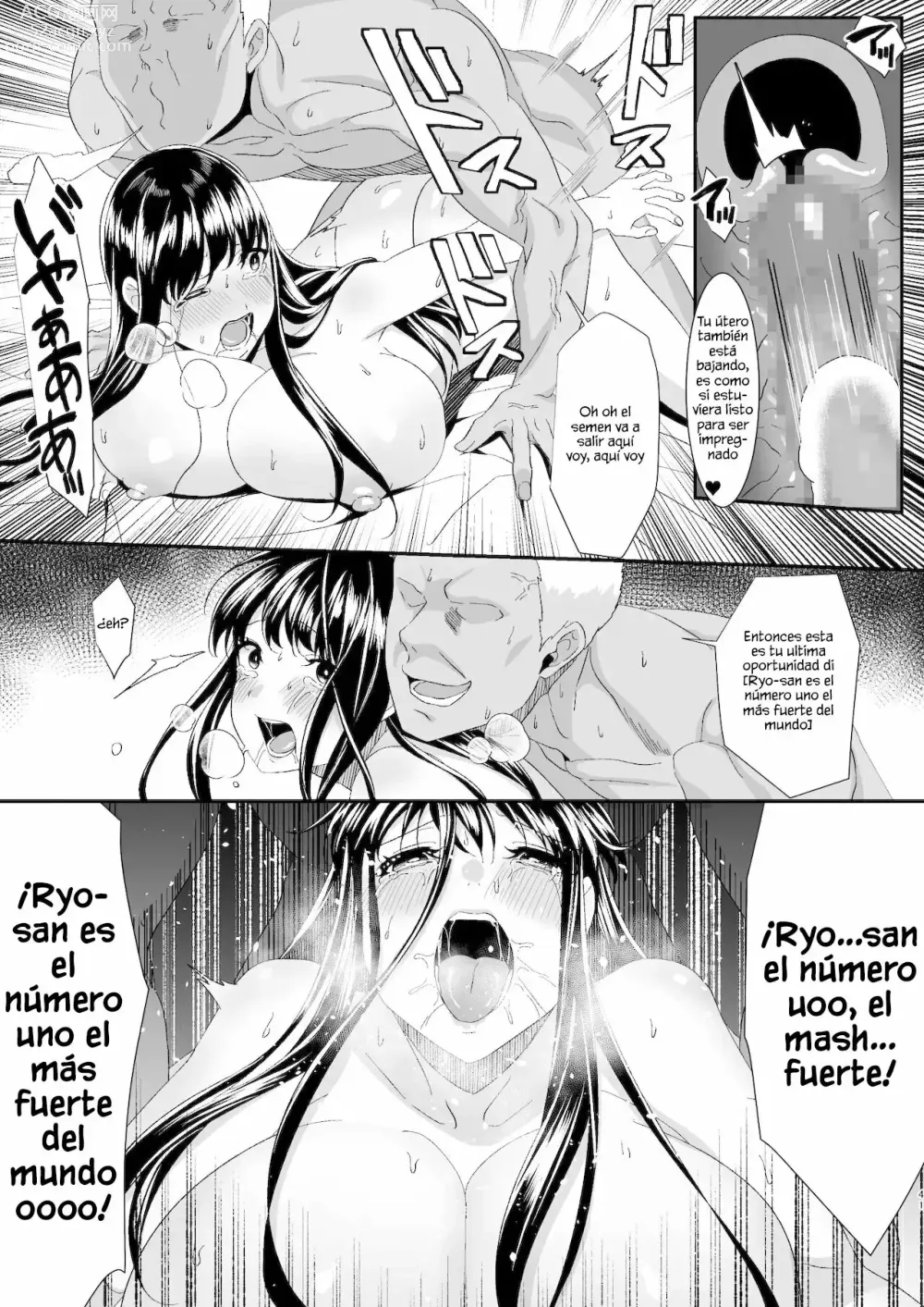 Page 41 of doujinshi La historia de mi novia que conoci en un juego en linea me engaño con un poderoso jugador