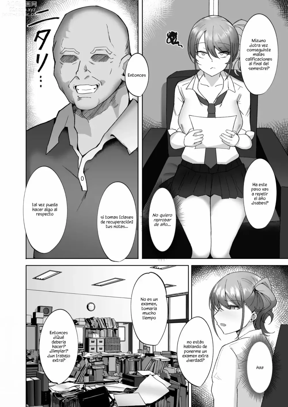 Page 4 of doujinshi Clases de recuperacion e impregnacion para una gyaru insolente con enormes pechos