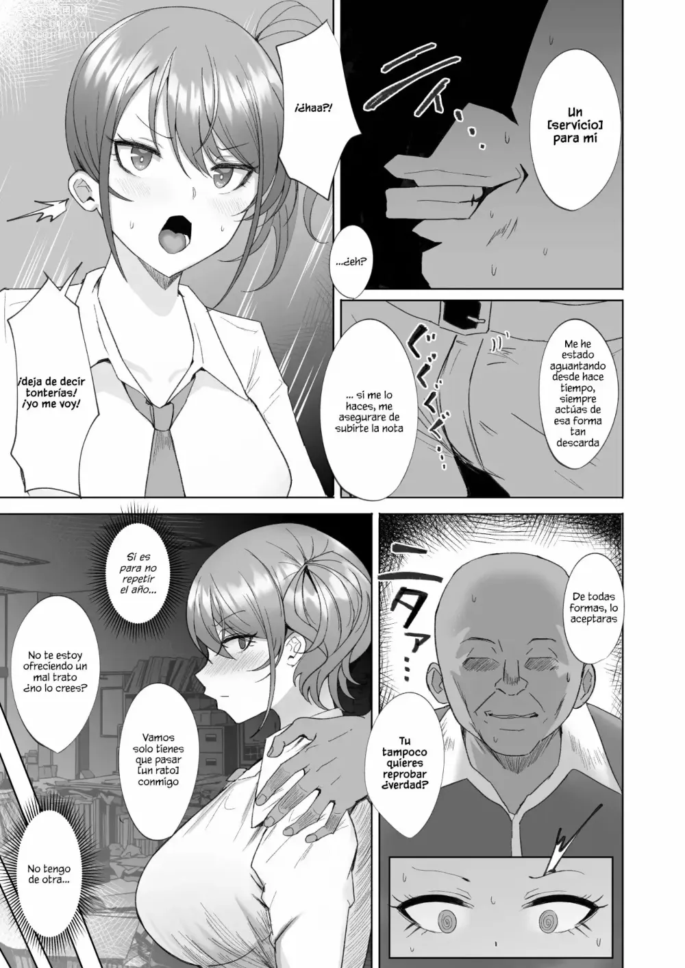 Page 5 of doujinshi Clases de recuperacion e impregnacion para una gyaru insolente con enormes pechos