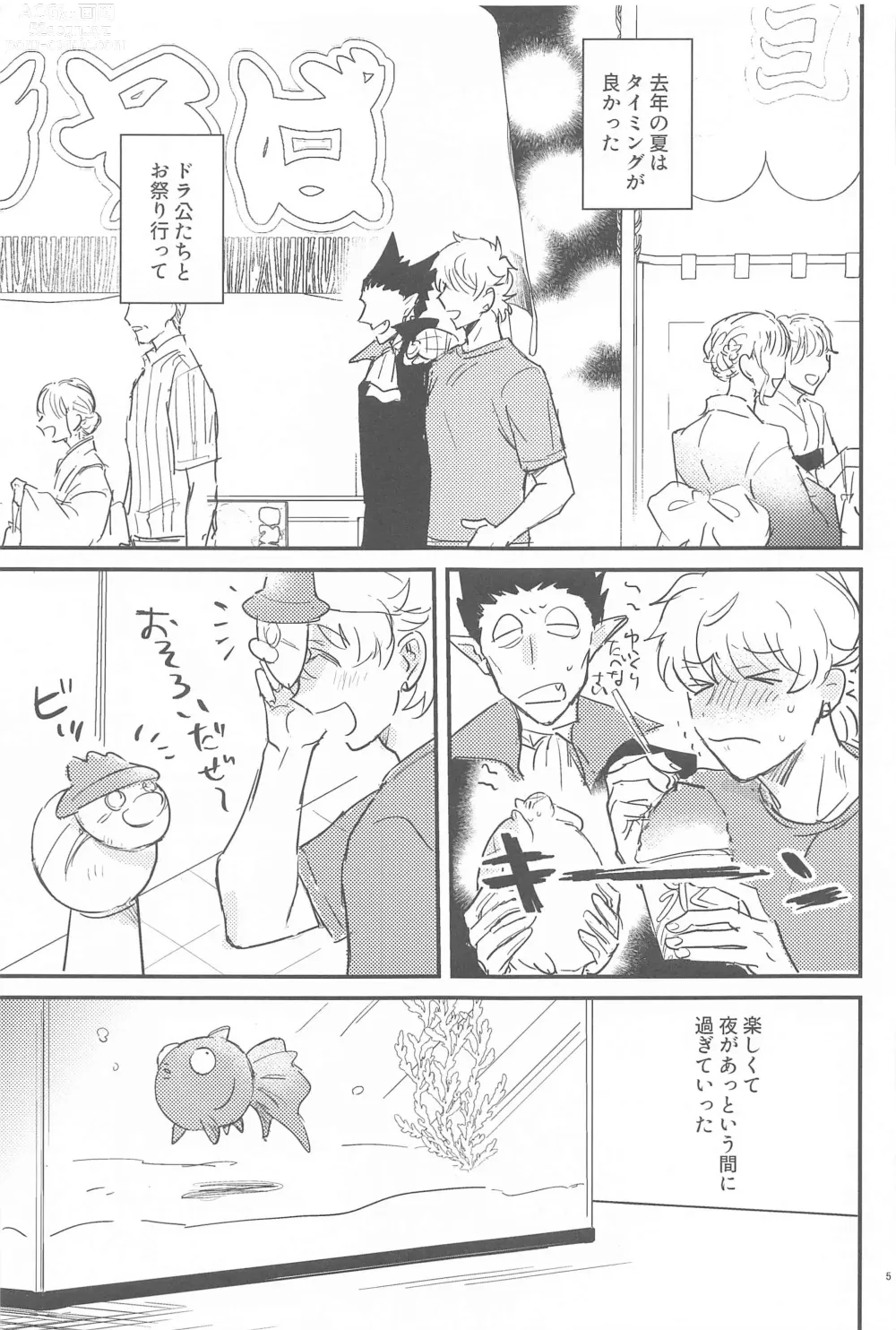 Page 4 of doujinshi Haaaaappy Summer Vacation