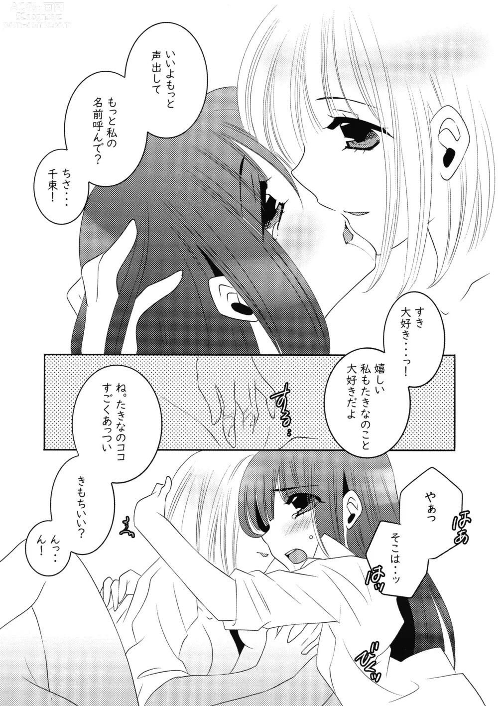 Page 9 of doujinshi Kiss in the Dark. 2