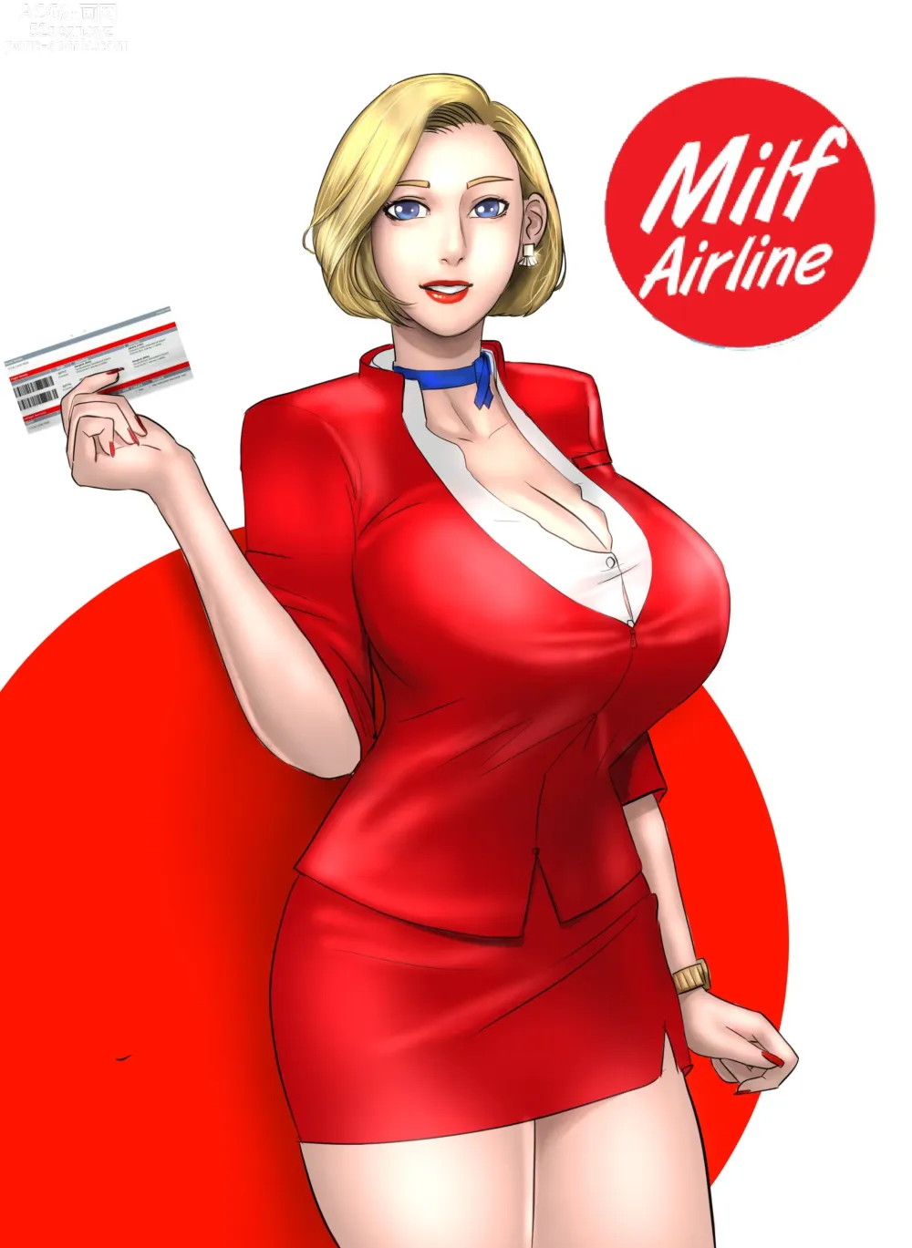 Page 2 of manga MILF Airline