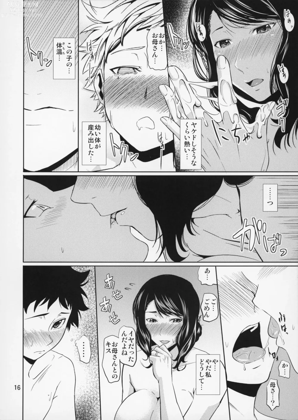 Page 17 of doujinshi Boketsu o Horu 15