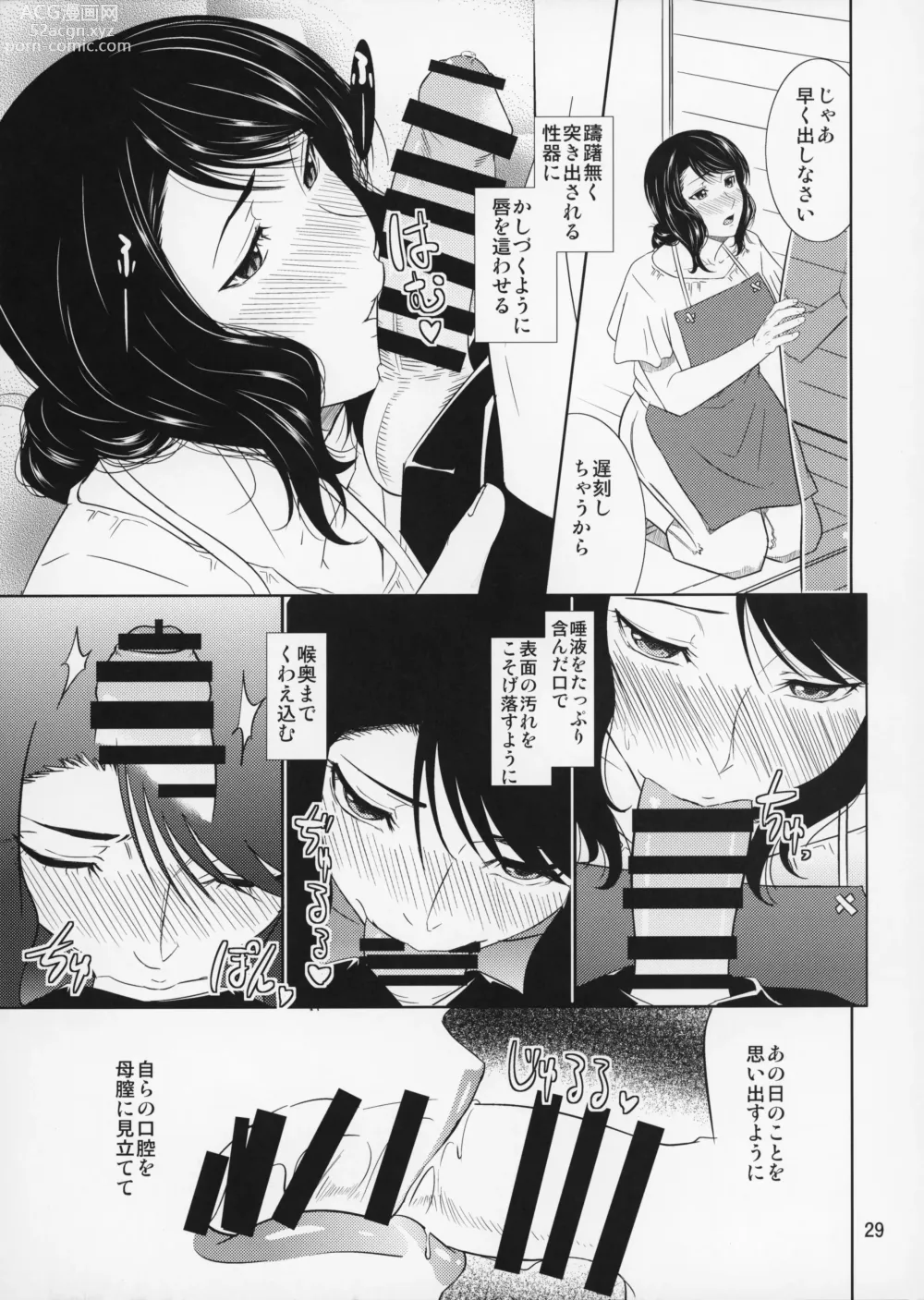 Page 30 of doujinshi Boketsu o Horu 15