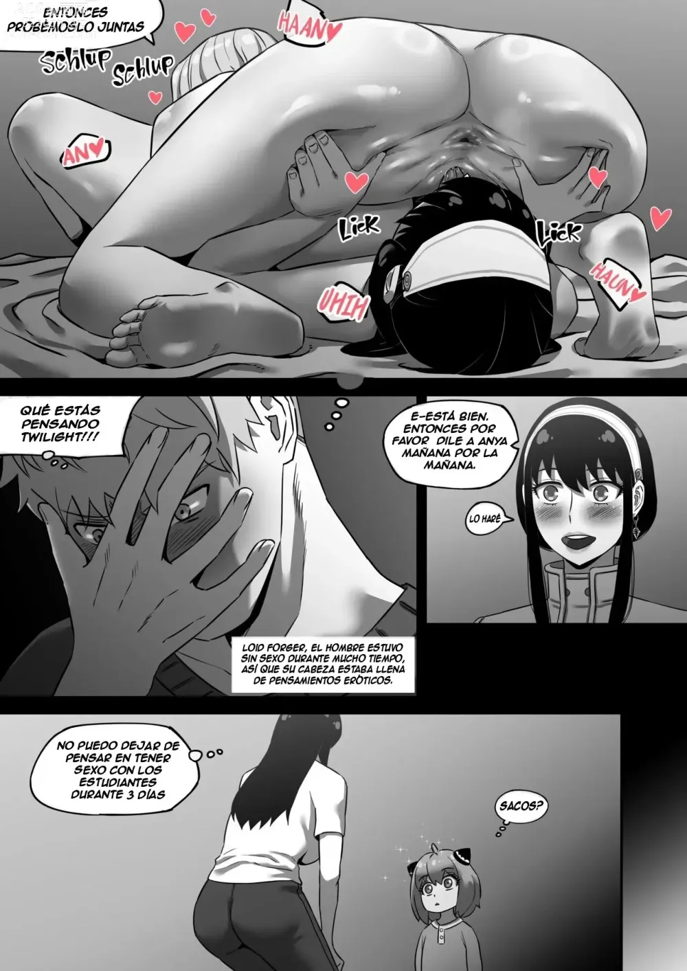 Page 14 of doujinshi Klein Ryou Kyouyou Nikubenki Nyuugyuu Babaa Yor Forger 2